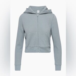 TNA Aritzia Waffle Zip-Up Hoodie